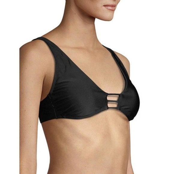 3/$15 - Time and True Adjustable Strap Bralette Bikini Top, L (12-14), … - Picture 2 of 5